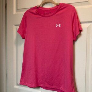 Under Armour Heat Gear Loose Fit Short Sleeve Athletic Shirt NWT L